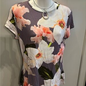 Ted Baker London Womens Size 3 Short Sleeve T-Shirt